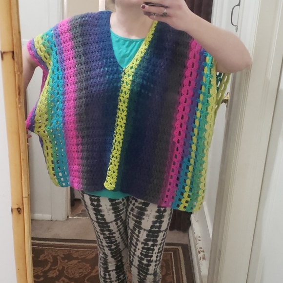 🧶Poncho vest - Picture 3 of 5